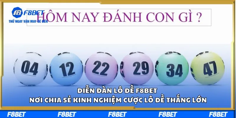 Diễn Đàn Lô Đề F8BET Nơi Chia Sẻ Kinh Nghiệm Cược Lô Đề Thắng Lớn