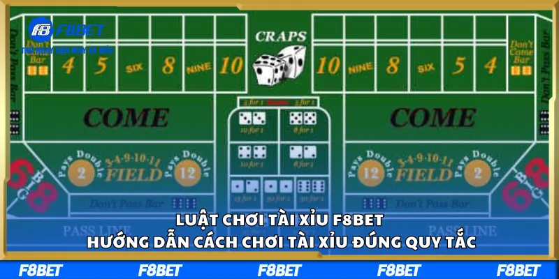 Luật Chơi Tài Xỉu F8BET – Hướng Dẫn Cách Chơi Đúng Quy Tắc