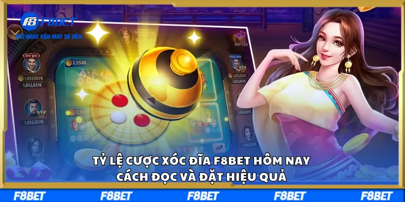 Tỷ Lệ Cược Xóc Đĩa F8BET Hôm Nay – Cách Đọc Và Đặt Hiệu Quả